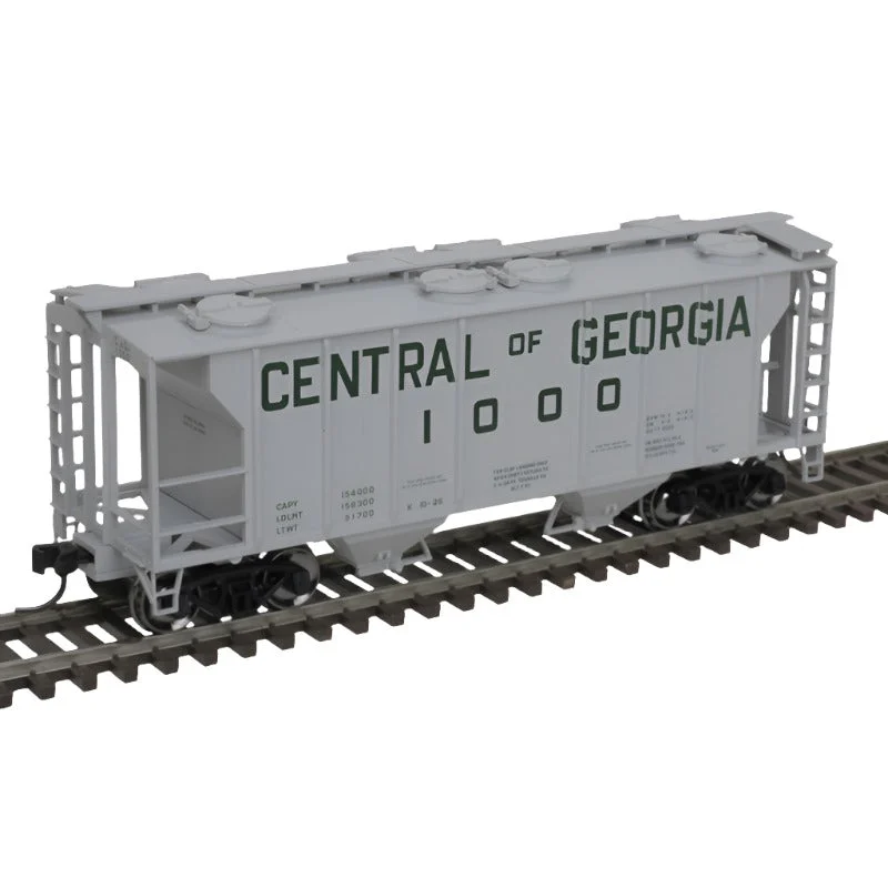 Atlas HO Scale Trainman Ps-2 Covered Hopper Central Of Georgia #1000