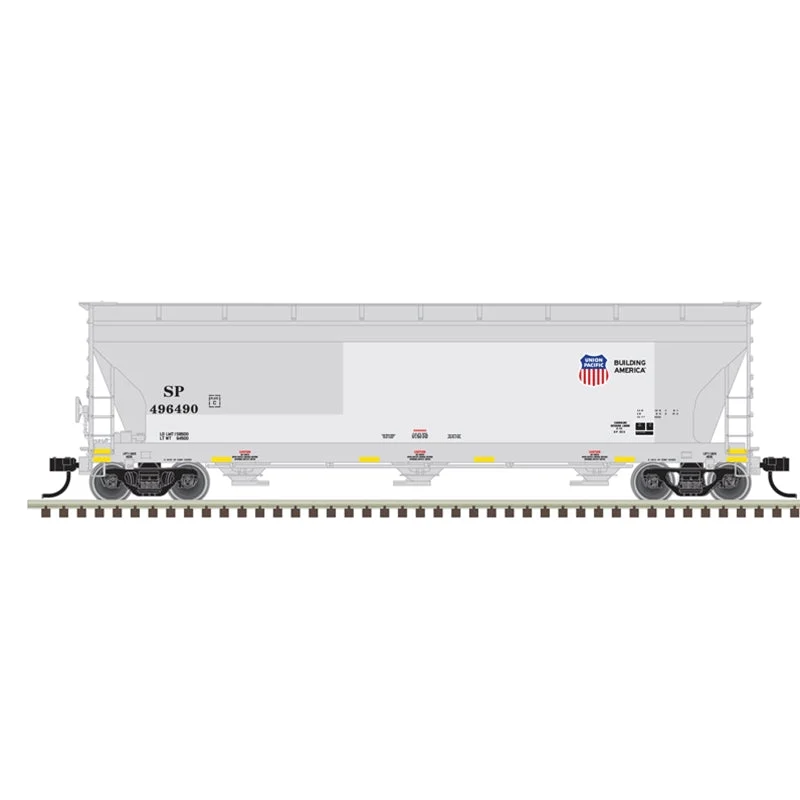 Atlas Master HO Scale ACF 4650 Centerflow Hopper Union Pacific 'Ex-SP Patch' SP #496614
