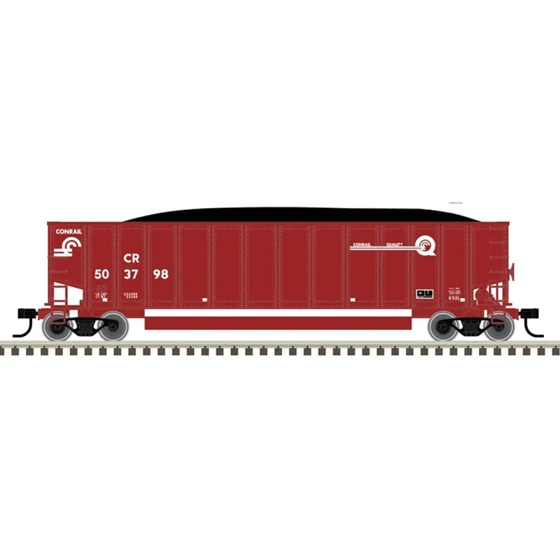 HO Atlas Trainman Aluminum Coal Gondola Conrail 3-PACK #503795, 504155, 504257