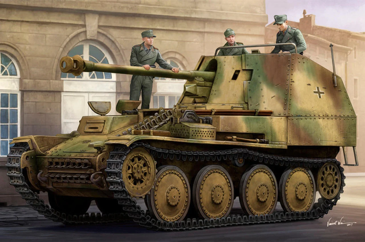 Hobby Boss 1/35 Hobby Boss Marder III Ausf.M Tank Destroyer Sd.Kfz.138 - Late
