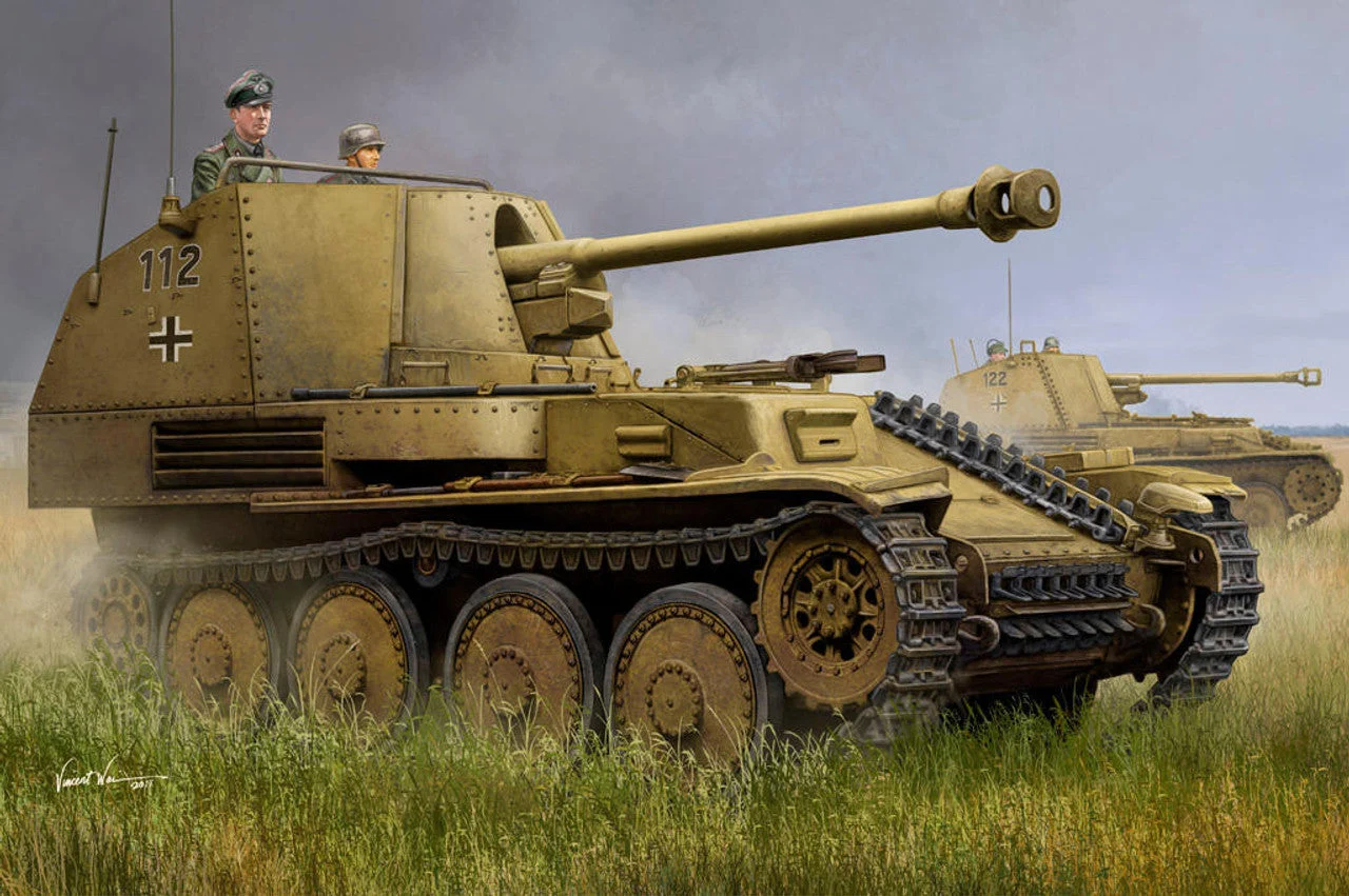 Hobby Boss 1/35 Hobby Boss Marder III Ausf.M Tank Destroyer Sd.Kfz.138 - Early