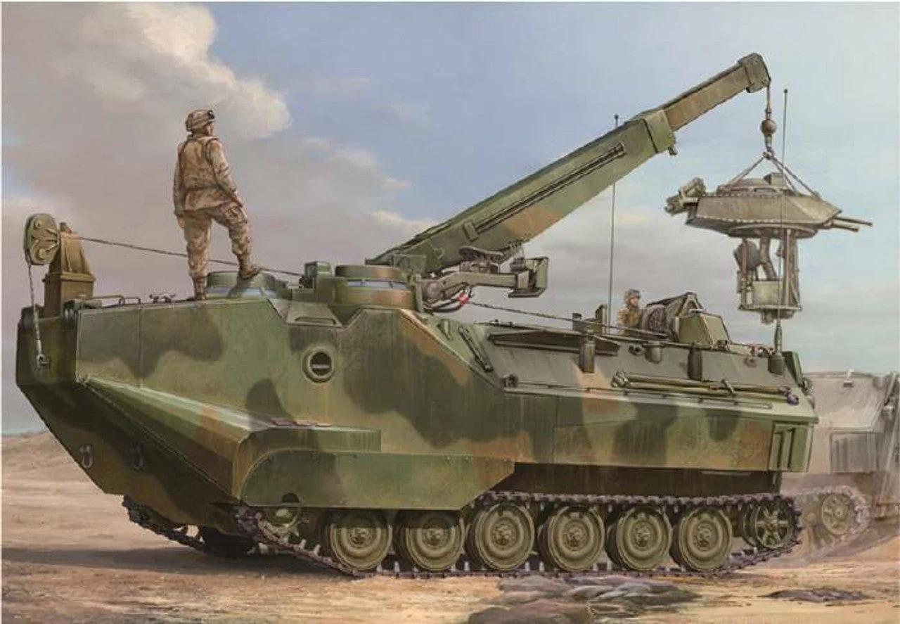 Hobby Boss 1/35 Hobby Boss AAVR-7A1 Assault Amphibian Vehicle Recovery