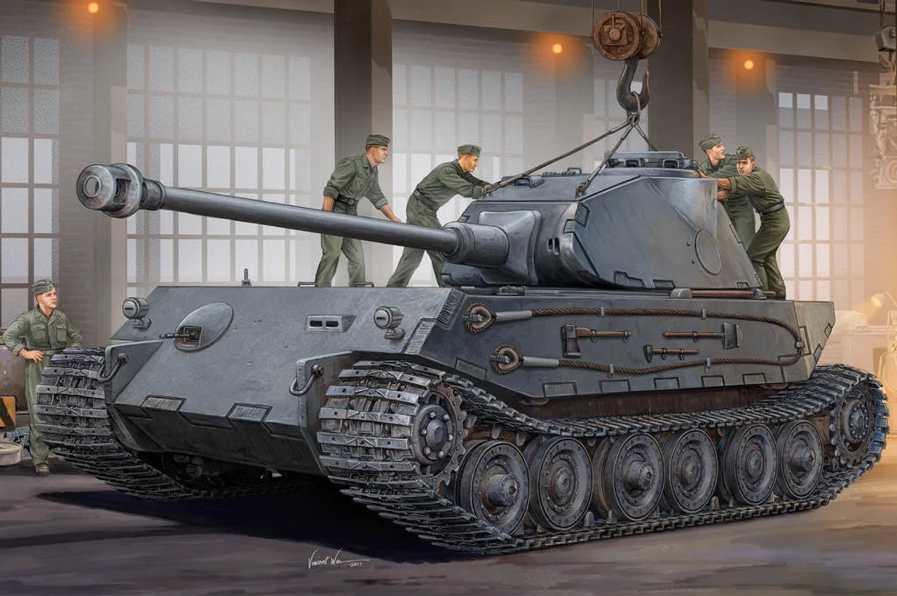 Hobby Boss 1/35 Hobby Boss German VK4502 (P) Hintern - HY82445