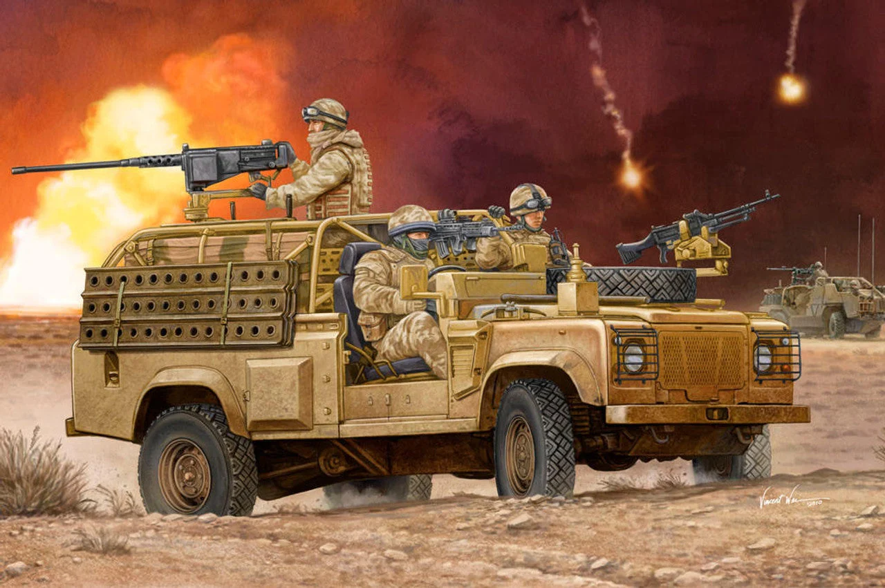 Hobby Boss 1/35 Hobby Boss Defender XD Wolf W.M.I.K. - HY82446