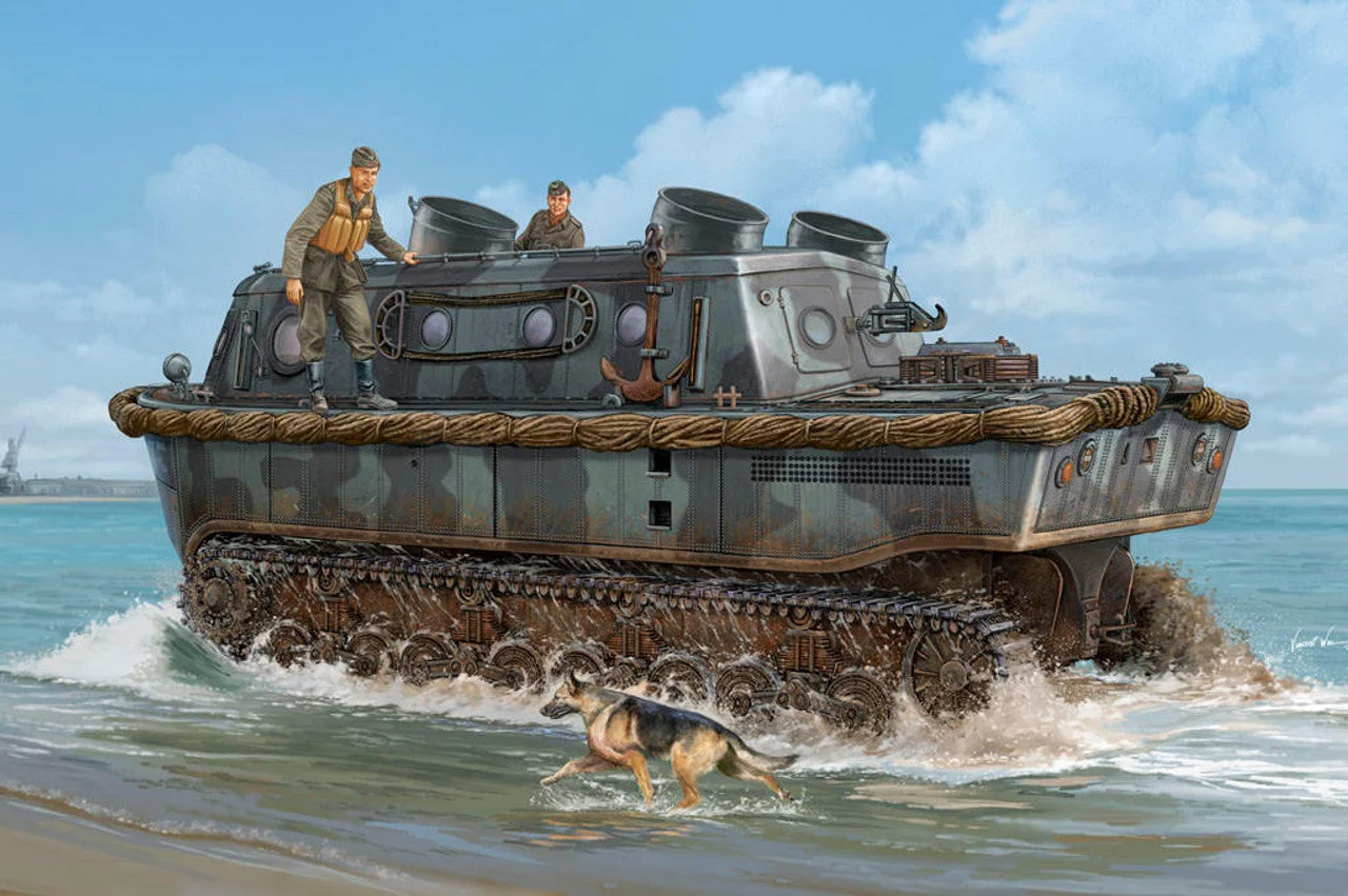 Hobby Boss 1/35 Hobby Boss Land-Wasser-Schlepper Early Type - HY82465
