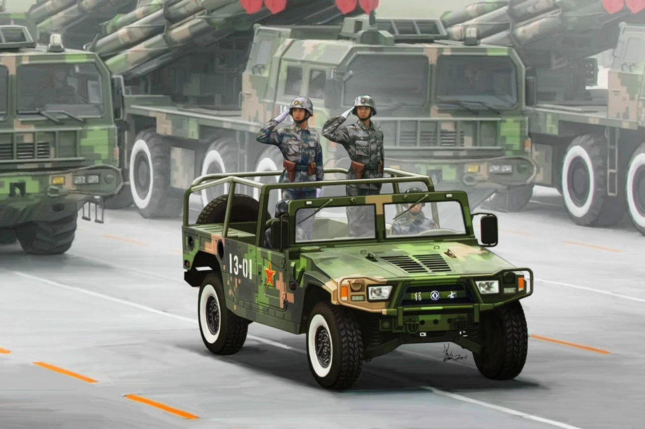 Hobby Boss 1/35 Hobby Boss Meng Shi 1.5 Ton Military Light Utility Vehicle - HY82467