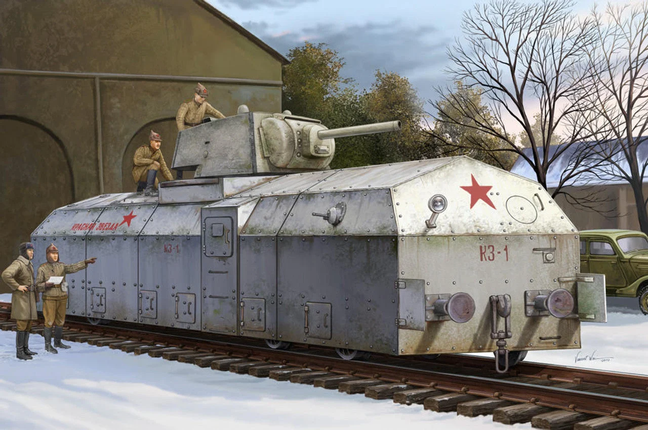 Hobby Boss 1/72 Hobby Boss Soviet Draisine 'Krasnaja Zvezda' - HY82912