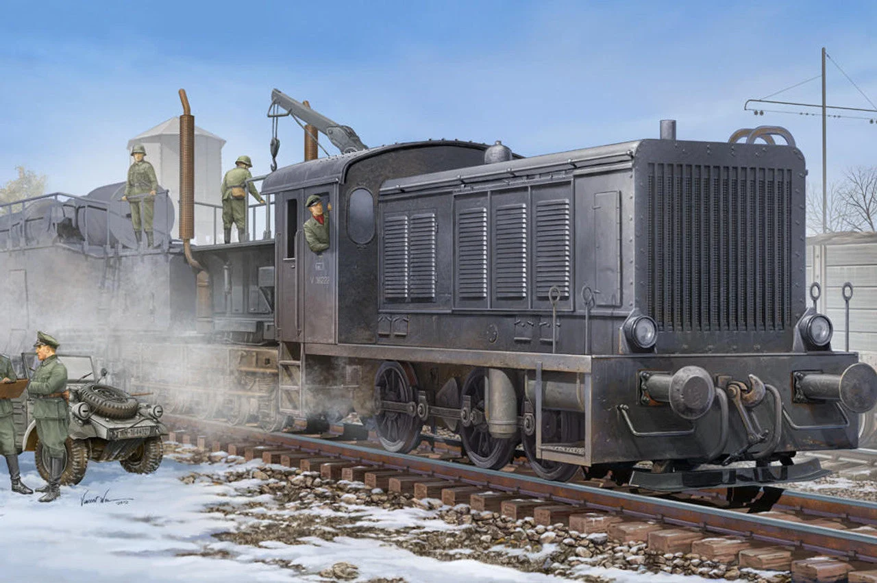 Hobby Boss 1/72 Hobby Boss WR360 C12 Locomotive - HY82913