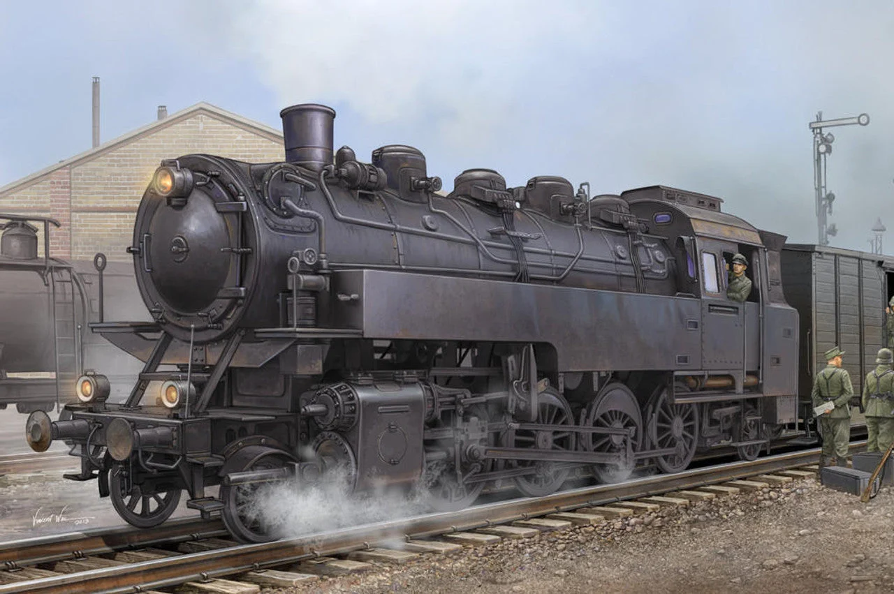 Hobby Boss 1/72 Hobby Boss German Dampflokomotive BR86 - HY82914