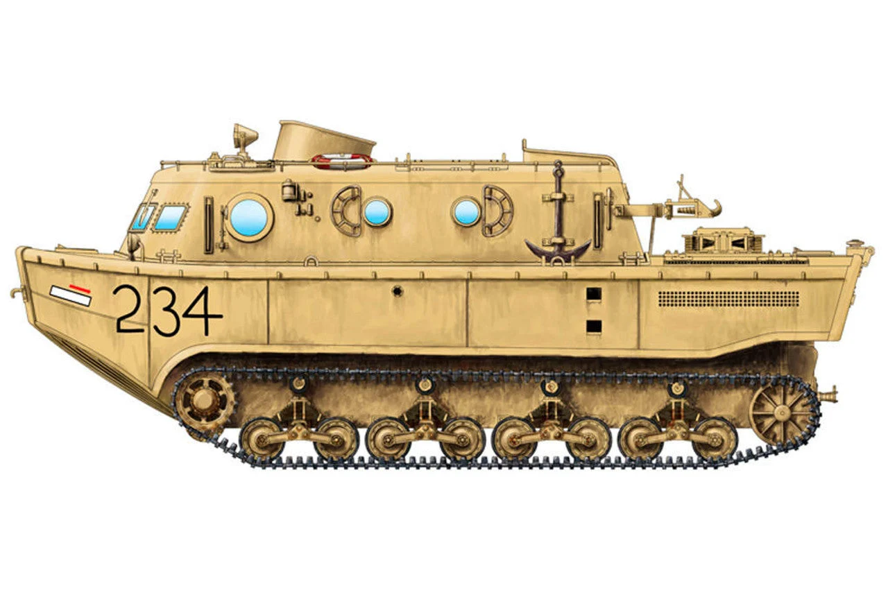 Hobby Boss 1/72 Hobby Boss German Land-Wasser-Schlepper (LWS) Amphibious Tractor Early - HY82918