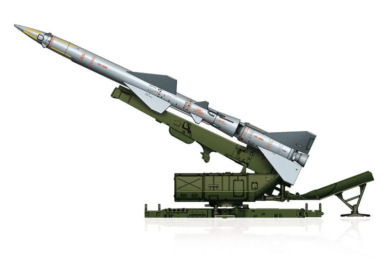 Hobby Boss 1/72 Hobby Boss Sam-2 Missile with Launcher Cabin