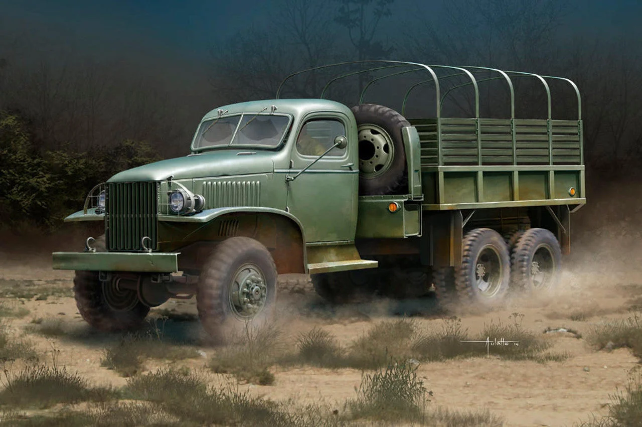 Hobby Boss 1/35 Hobby Boss US GMC CCKW-352 Steel Cargo Truck - HY83831