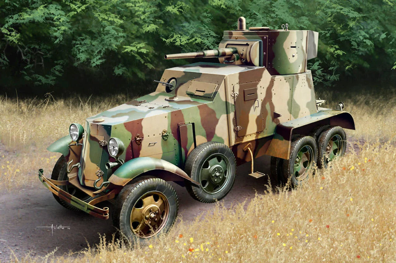 Hobby Boss 1/35 Hobby Boss Soviet BA-6 Armor Car - HY83839