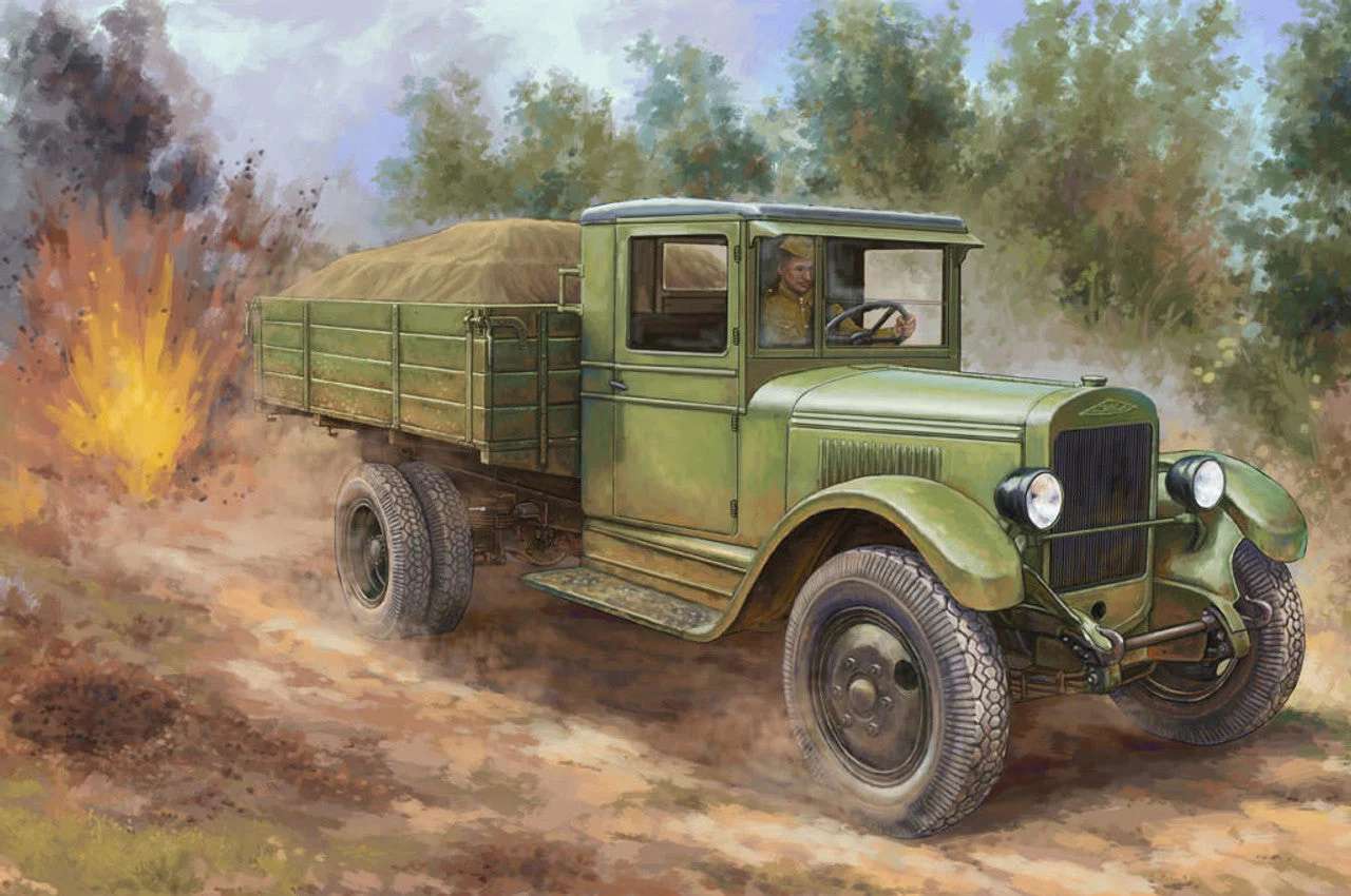 Hobby Boss 1/35 Hobby Boss Russian ZIS-5 Truck - HY83885