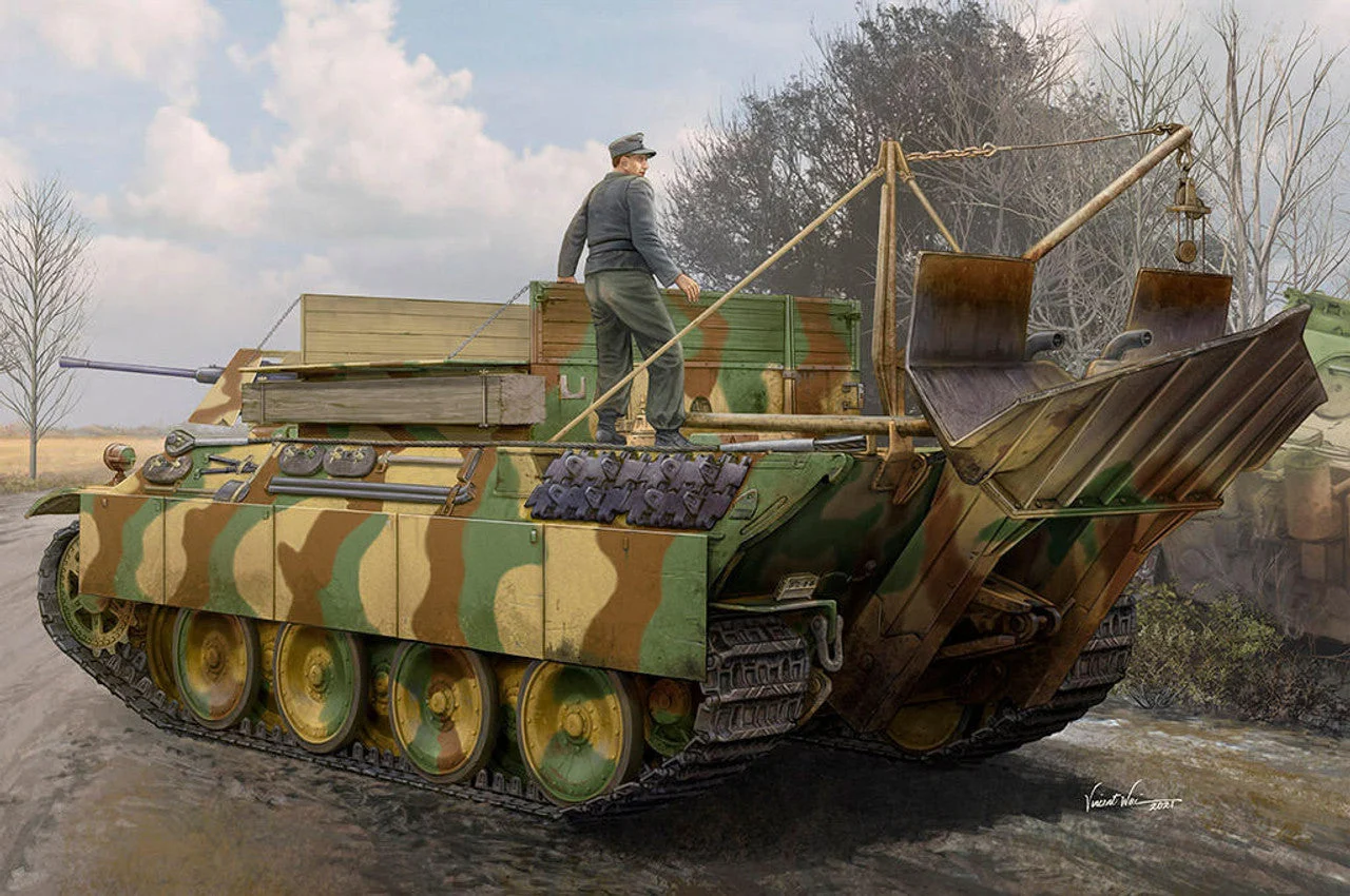 Hobby Boss 1/35 Hobby Boss German Sd.Kfz.179 Bergepanther Ausf.G