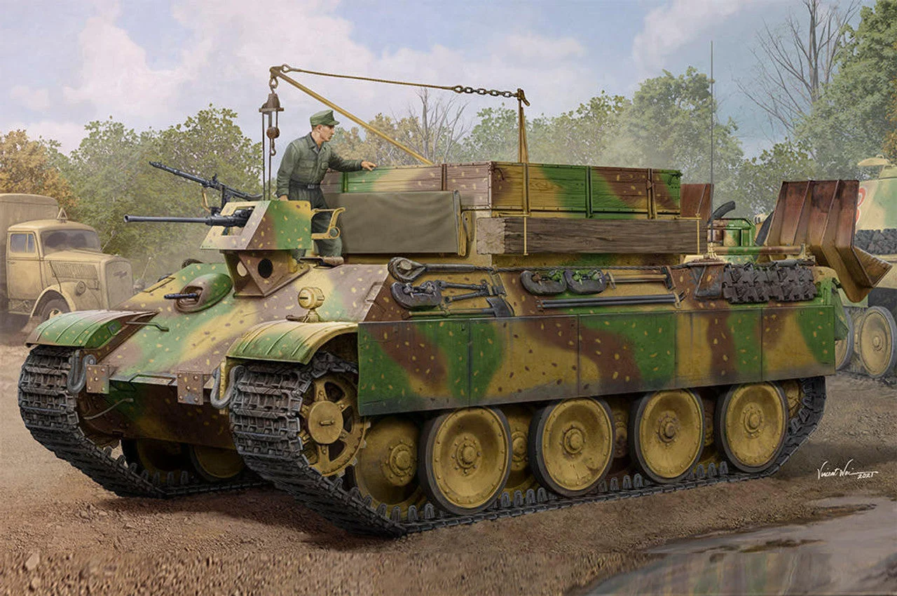 Hobby Boss 1/35 Hobby Boss German Sd.Kfz.179 Bergepanther Ausf.G Late Version