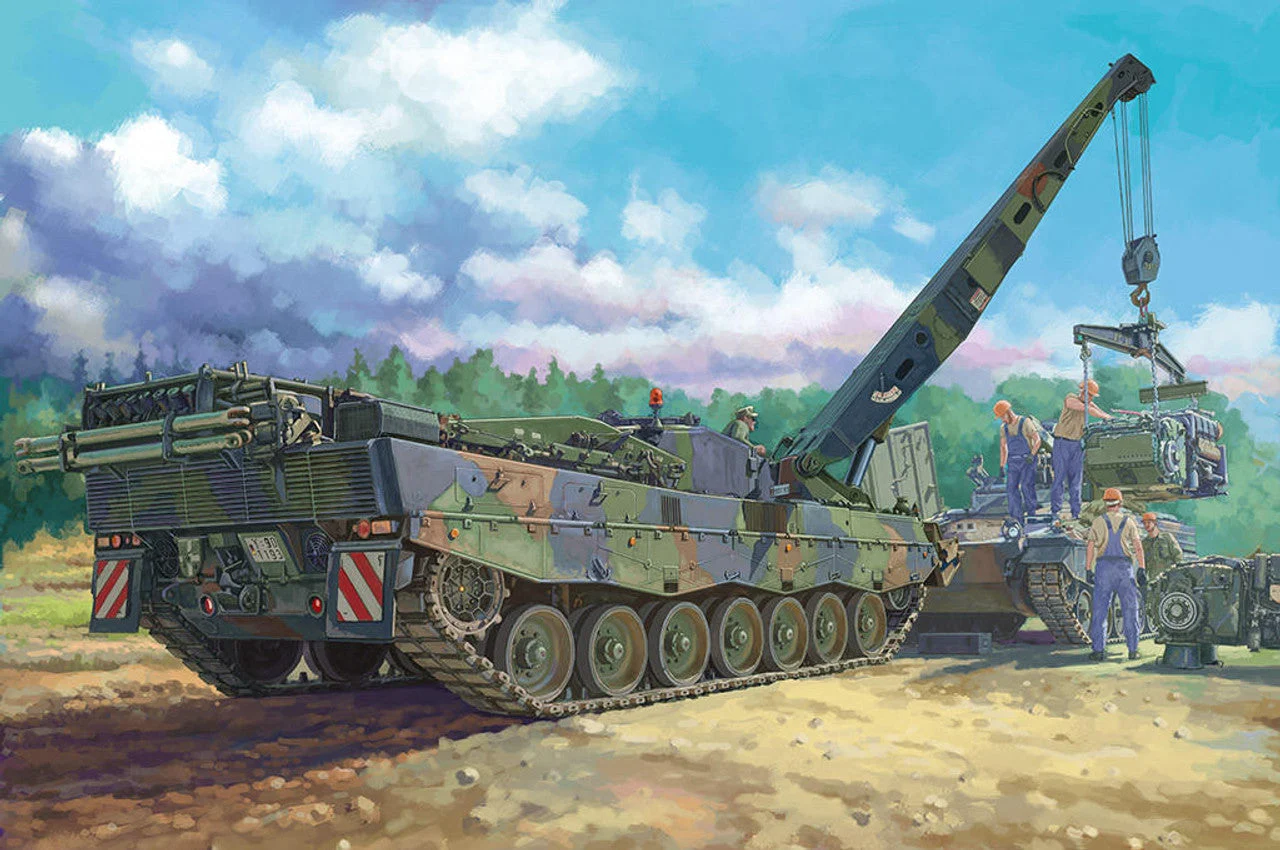 Hobby Boss 1/35 Hobby Boss Bergepanzer BPz3 Buffalo ARV