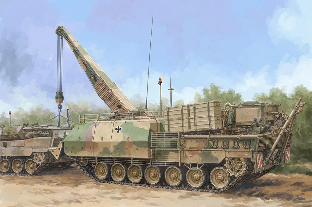 Hobby Boss 1/35 Hobby Boss Bergepanzer BPz3A1 Buffalo ARV