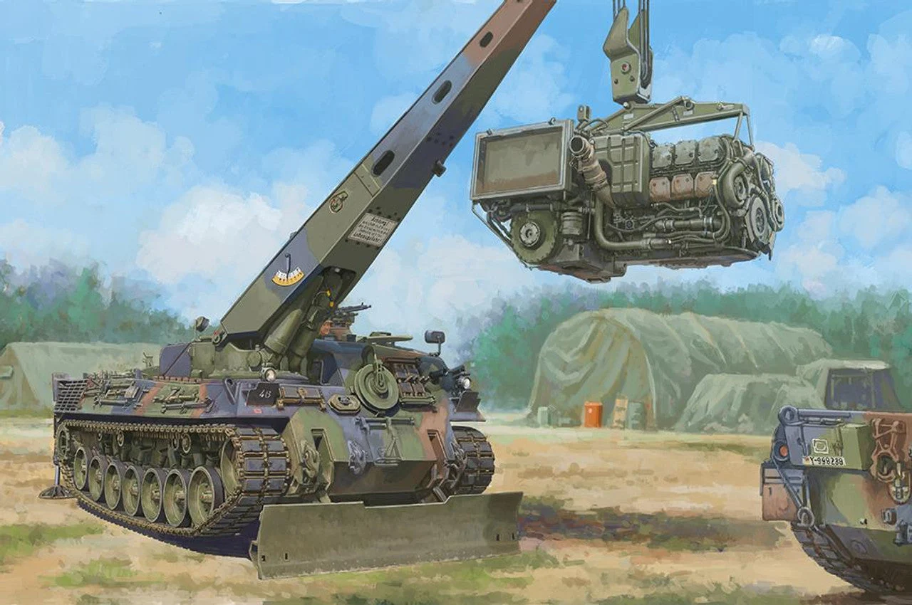 Hobby Boss 1/35 Hobbyboss Bergepanzer BPz2A2 Buffalo ARV