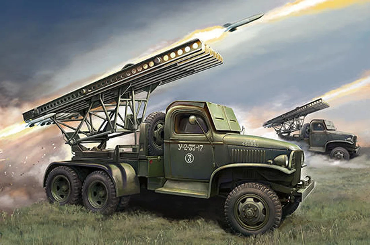 Hobby Boss 1/35 Hobby Boss GAZ-AAA with BM13/16 Katyusha