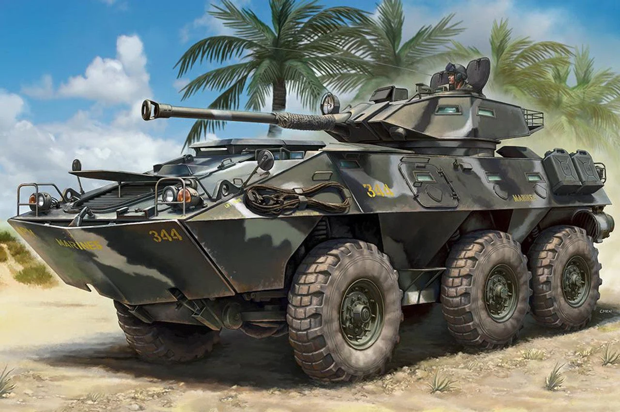 Hobby Boss 1/35 Hobbyboss LAV300 90mm Cockerill Gun