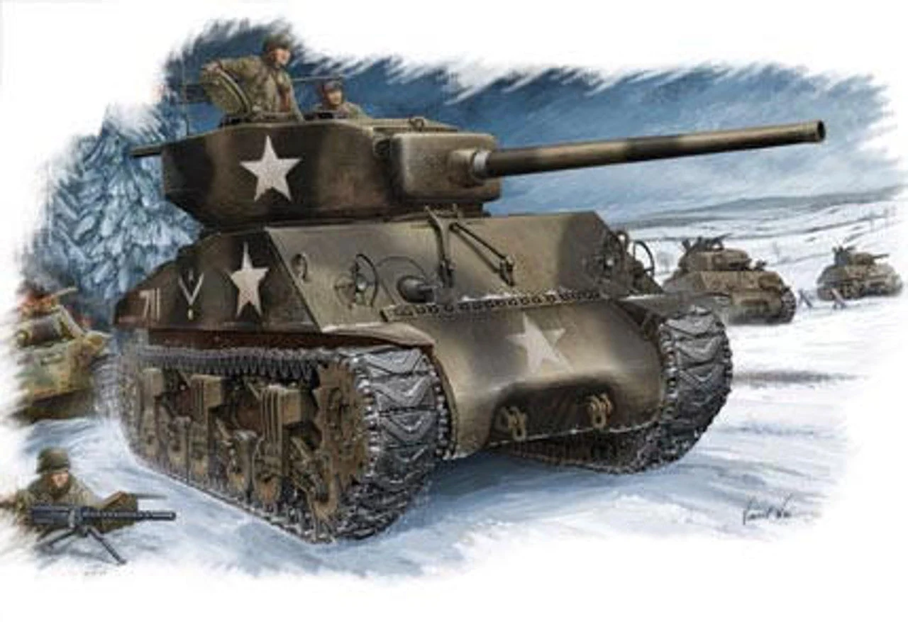 Hobby Boss 1/48 Hobby Boss M4A3 76(W) TANK