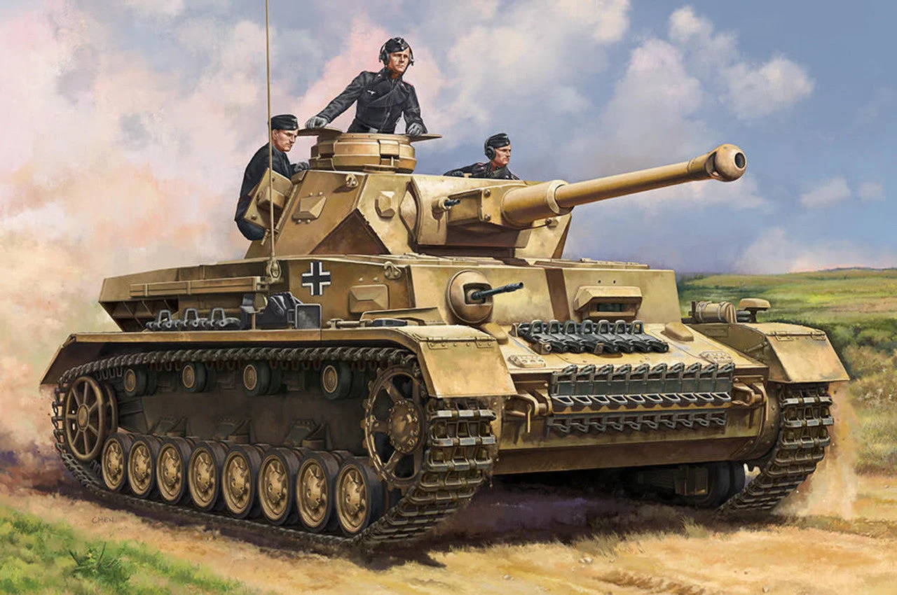Hobby Boss 1/48 Hobby Boss German Pzkpfw IV Ausf.F2 Plastic Model Kit