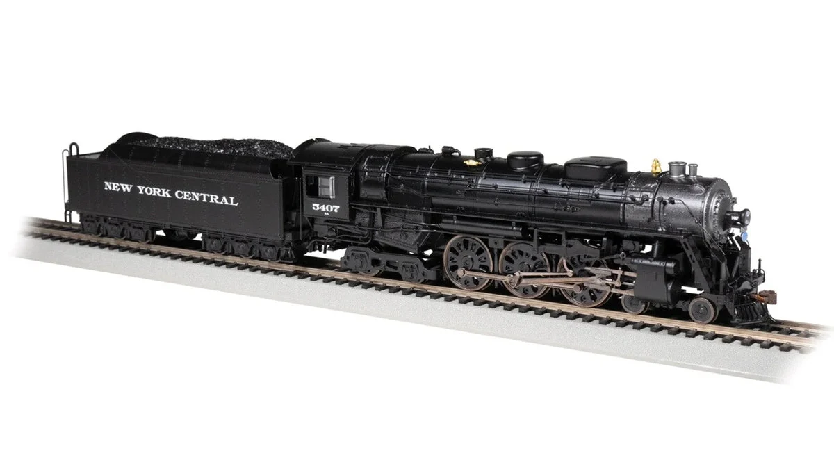 HO Bachmann 4-6-4 J3a Hudson New York Central #5407 (Roman Lettering) 53601