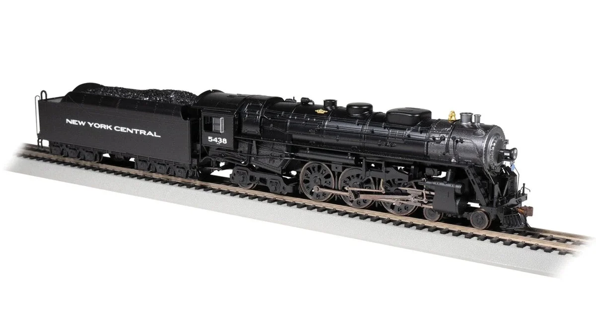 HO Bachmann 4-6-4 J3a Hudson New York Central #5438 (Gothic Lettering) 53604