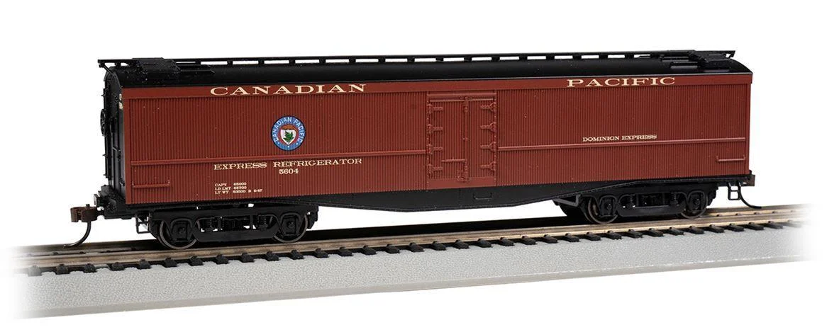 HO Bachmann 50' Express Reefers - Canadian Pacific #5604 - 75701