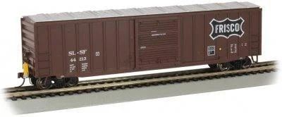 HO Bachmann 50' Outside Braced Box Car with FRED - Frisco #44213 - 14908