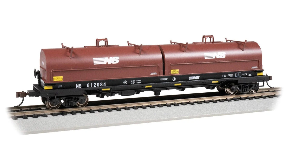 HO Bachmann 55' Steel Coil Car - Norfolk Southern #612084 (w/Load) 71403