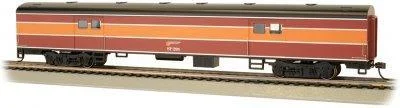 HO Bachmann 72' Smooth-Side Baggage Car #295- Southern Pacific Daylight 14404