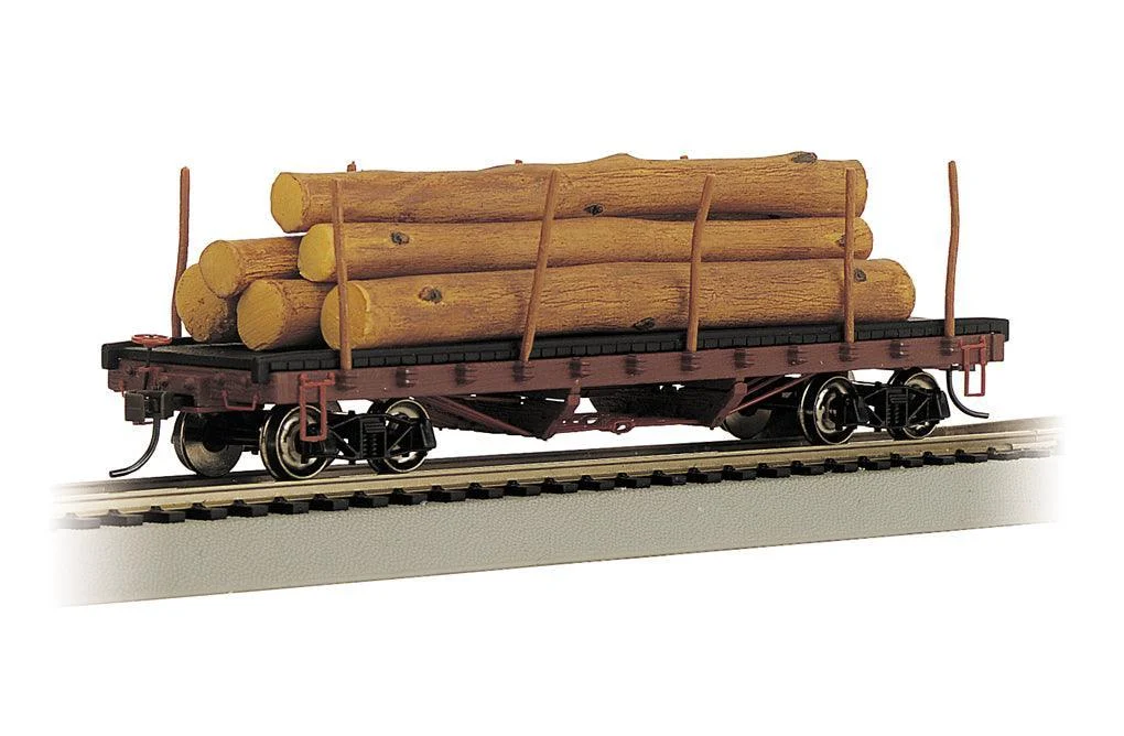 HO Bachmann ACF 40' Log Car - 1906-1935 Version 18332
