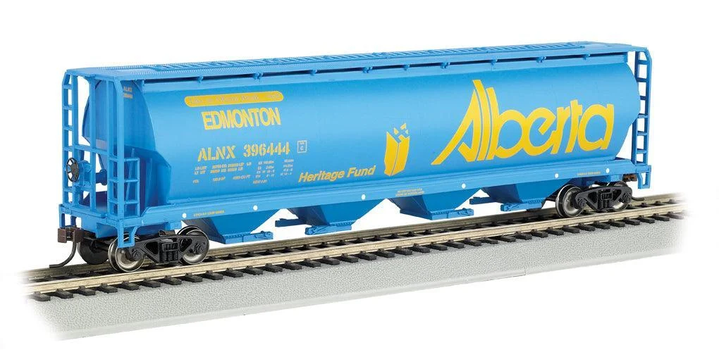 HO Bachmann Alberta/Edmonton - 4 Bay Cylindrical Grain Hopper 19138