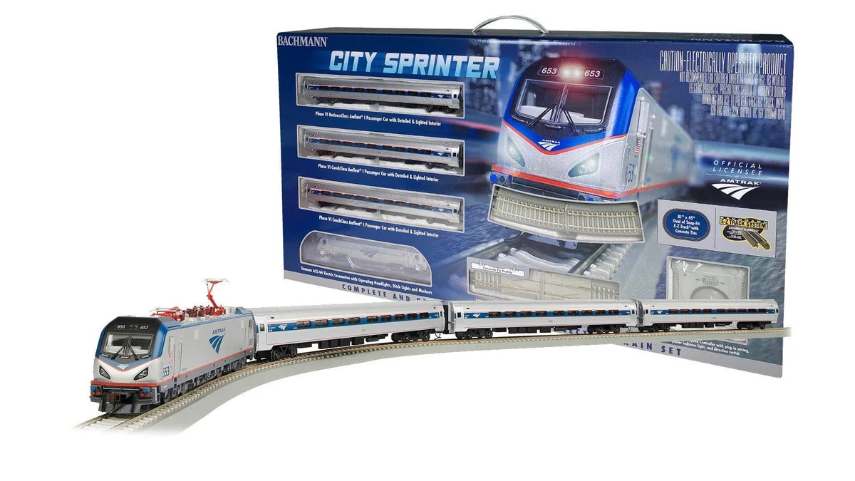 HO Bachmann Amtrak City Sprinter (DCC/Sound Ready) 772 - Bachmann Trains