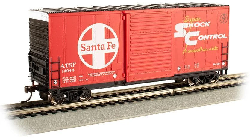 HO Bachmann ATSF (Santa Fe) - Hi-Cube Box Car 18202