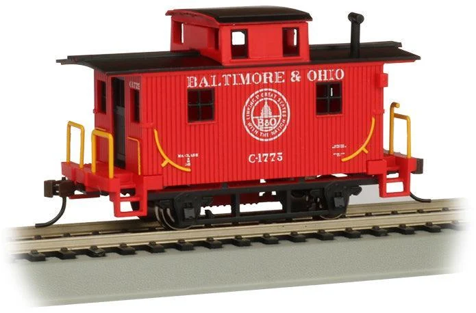 HO Bachmann Baltimore & Ohio #C-1775 Old Time Bobber Caboose 18404