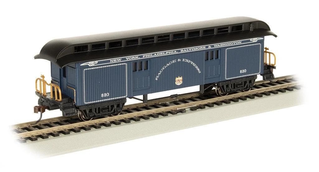 HO Bachmann Baltimore & Ohio Royal Blue - Baggage (1860-80 Era) 15305
