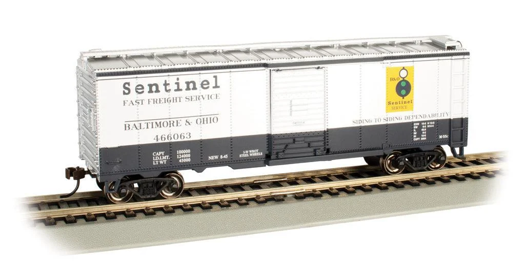 HO Bachmann B&O #466063 Sentinel - 40' Boxcar 16005