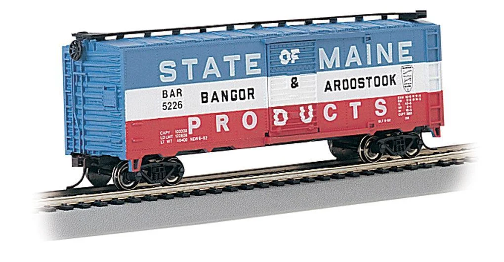 HO Bachmann Bangor & Aroostook - 40' Box Car 17038