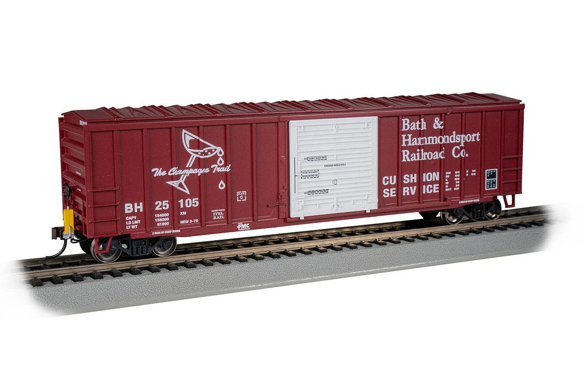 HO Bachmann Bath & Hammondsport #25105 - 50' Outside Braced Boxcar 14910