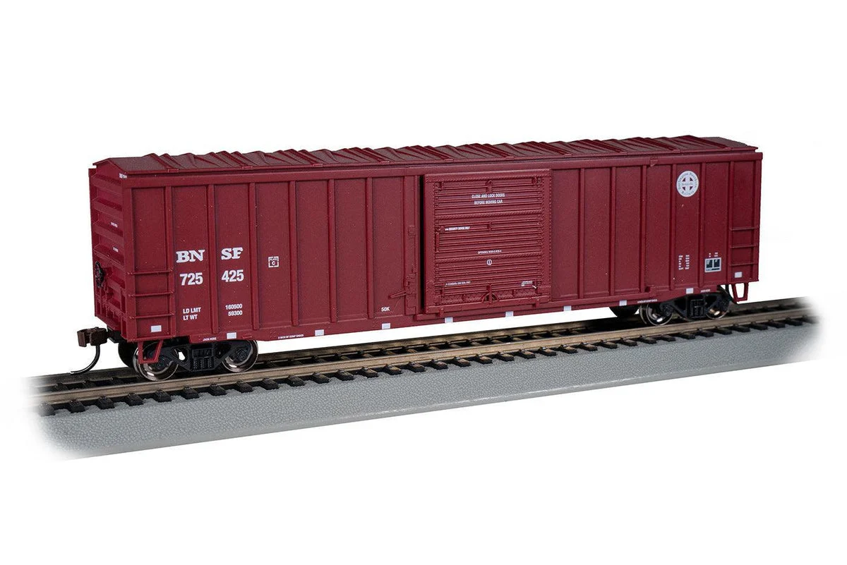 HO Bachmann BNSF #725425 - ACF 50.6' Outside Braced Boxcar 19613