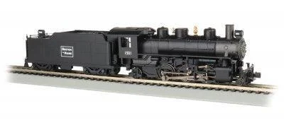 HO Bachmann Boston & Maine 2-6-2 Prairie #1501 - 51530