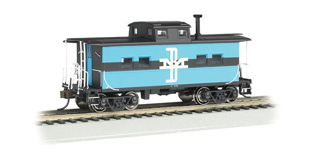 HO Bachmann Boston & Maine #C-120 - Northeast Steel Caboose 16818