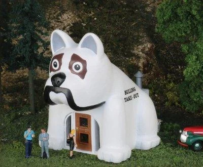 HO Bachmann Bulldog Take-Out - Roadside USA Building 35212