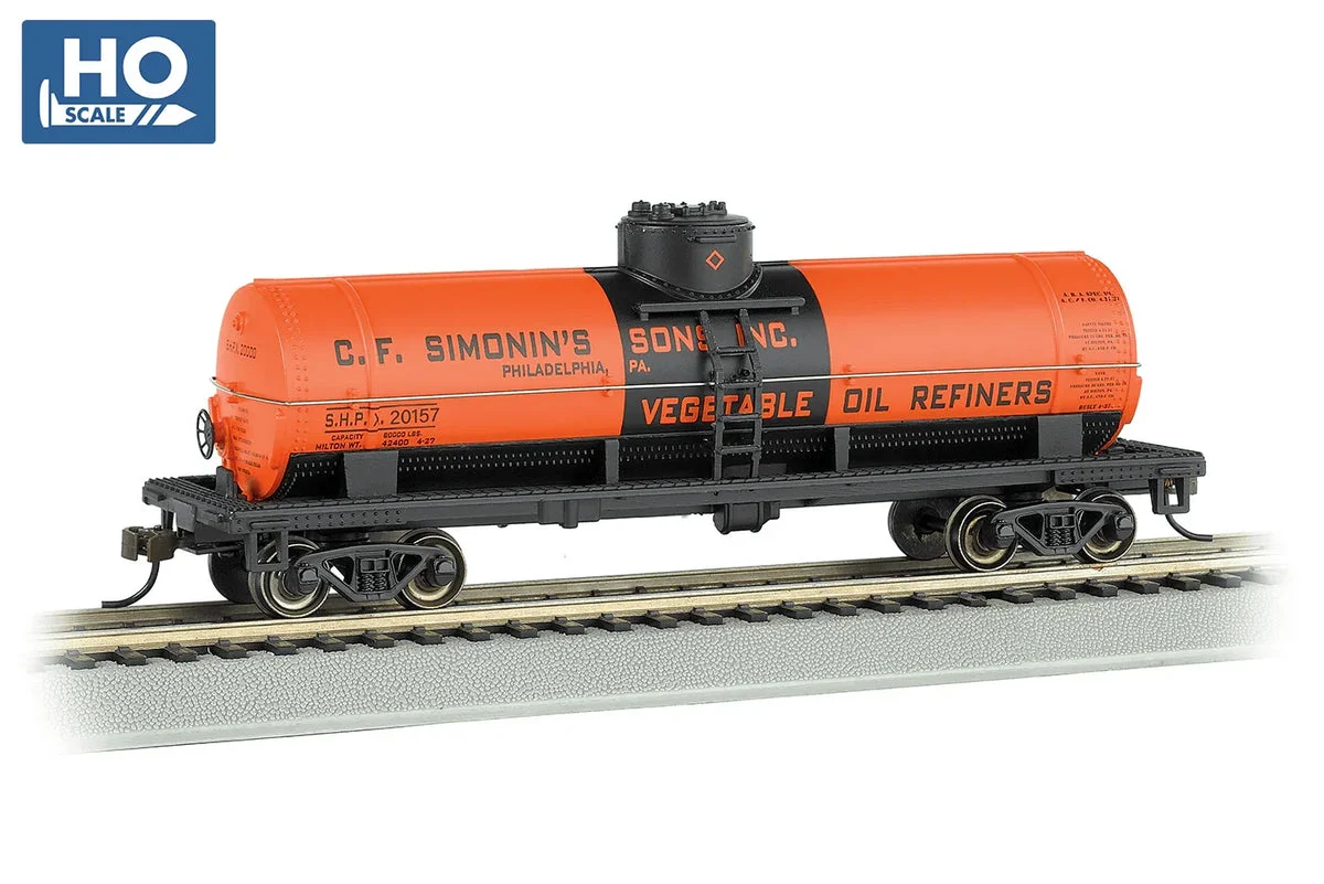 HO Bachmann C.F. Simonin's Sons, Inc. #20157 - 40' Single-Dome Tank Car 17803