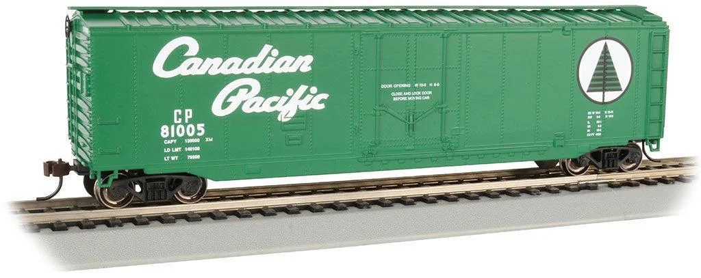 HO Bachmann Canadian Pacific 81005 - 50' Plug Door Box Car 18034