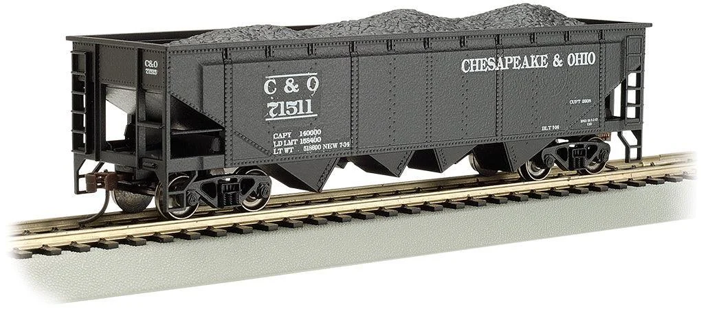 HO Bachmann Chesapeake & Ohio #71511 - 40' Quad Hopper 17605