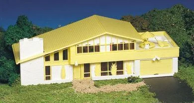 HO Bachmann Contemporary House 45432 - Bachmann Trains